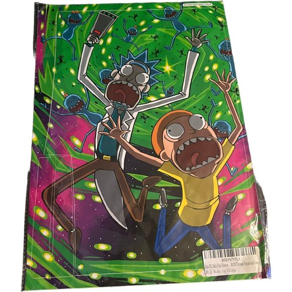 PS5 Standard Disc Console Skin Decal Sticker Anime Rick Morty Sticker Vinyl Wrap - Picture 1 of 12